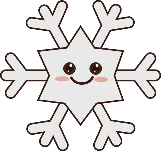 可爱的雪花卡通可爱的雪花卡通 cute snowflake cartoon cute snow