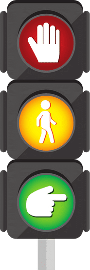 交通灯信号图标traffic Light Signal Icon素材 Canva中国