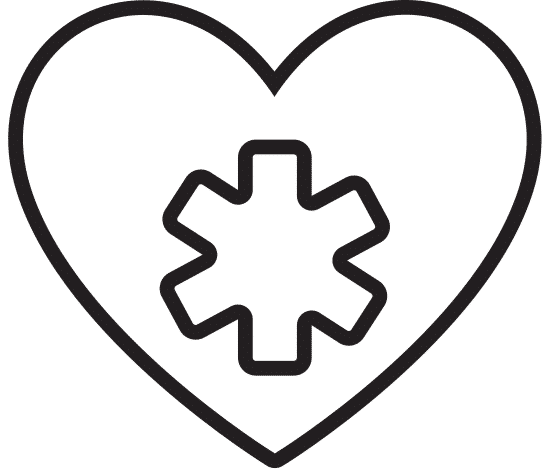 健康的心脏符号 healthy heart symbol