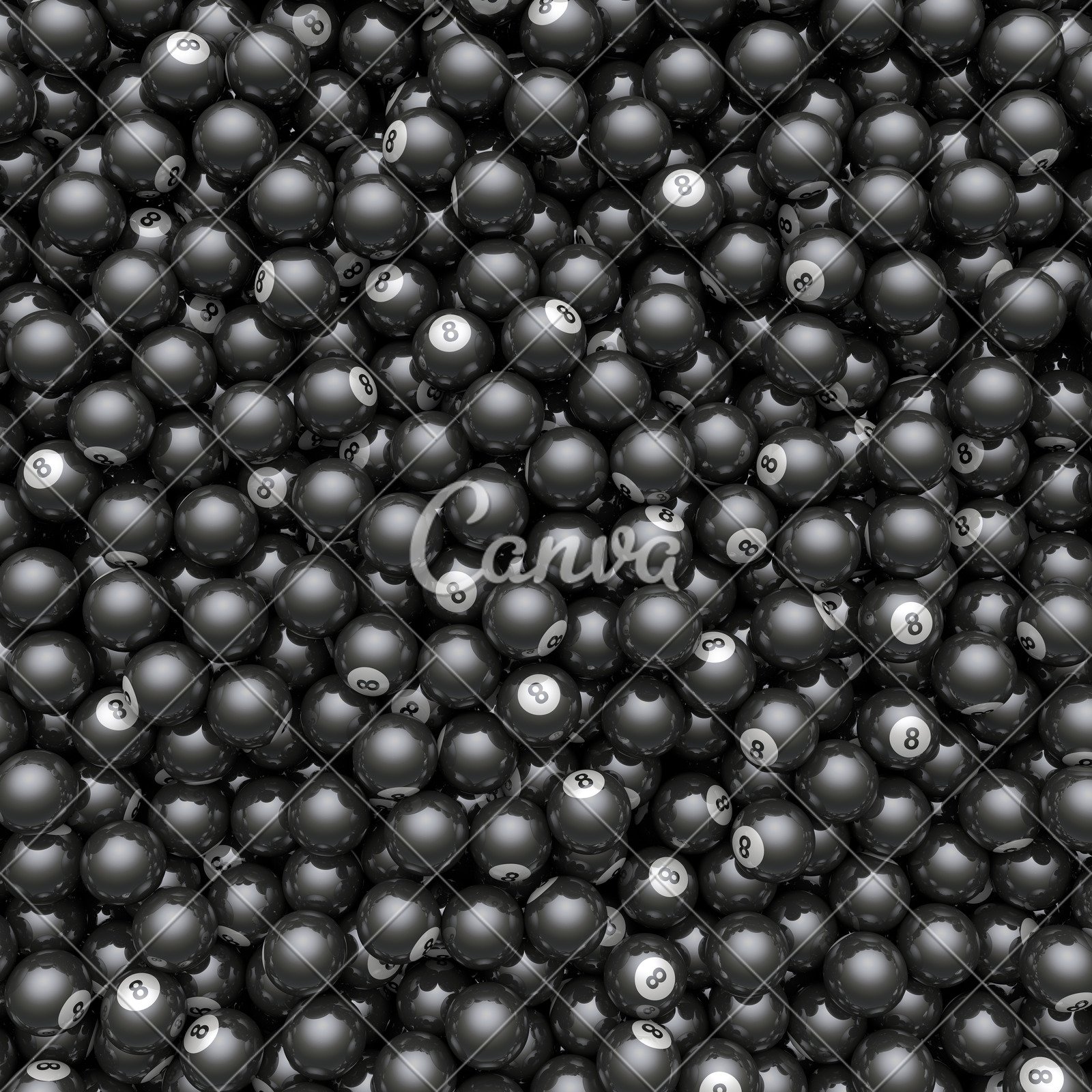 数字运动黑色形状球体数字8摄影球袋图片