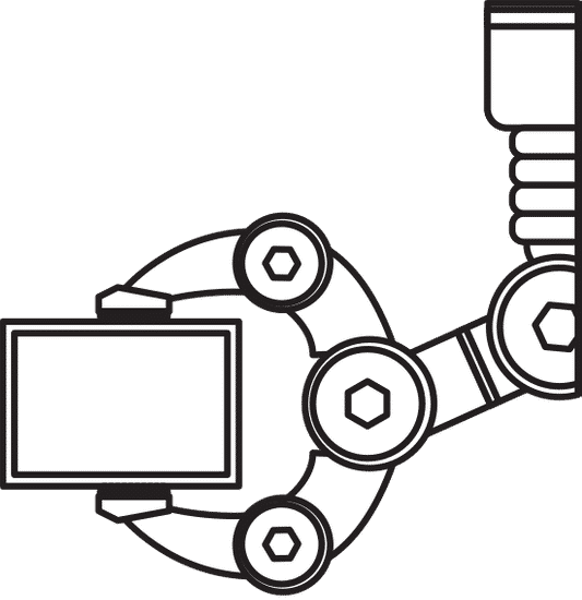 机械臂技术图标机械臂技术图标 robotic arm technology icon robotic