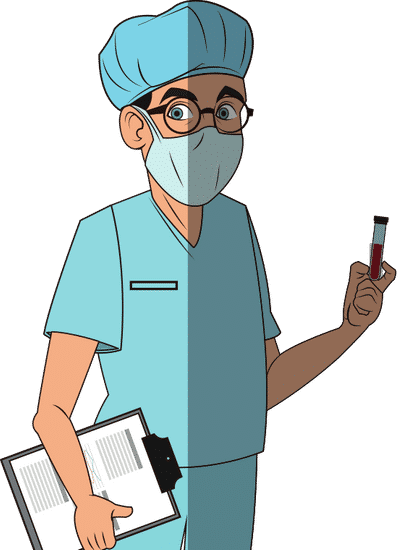 doctor cartoon design 