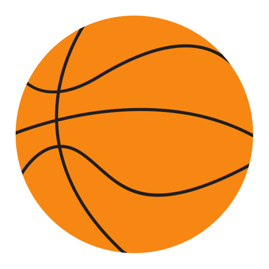 篮球球孤立的图标设计 basketball ball isolated icon design
