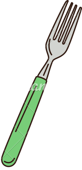fork cutlery isolated icon 