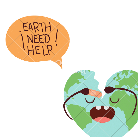 planet earth cartoon