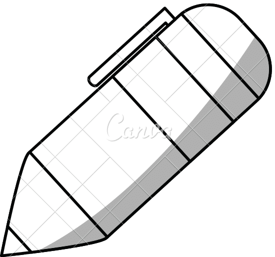 Pen Icon 素材 Canva可画