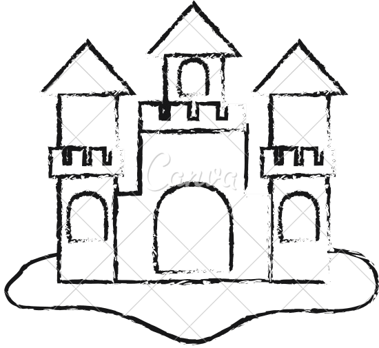 Castle Made of Sand Drawing by Alex Wynn - Pixels