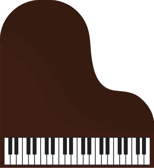 古典钢琴图标素材 canva可画