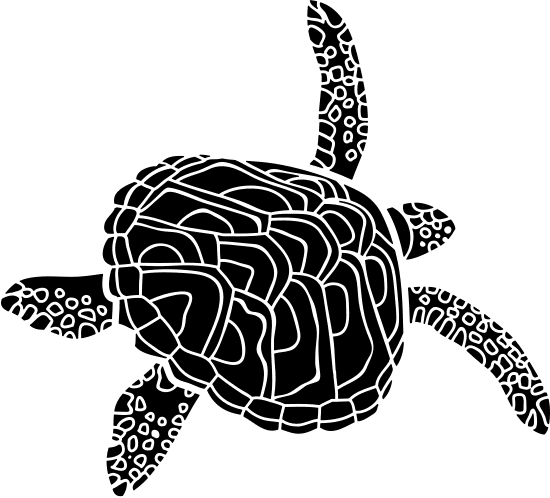 海龟海素材