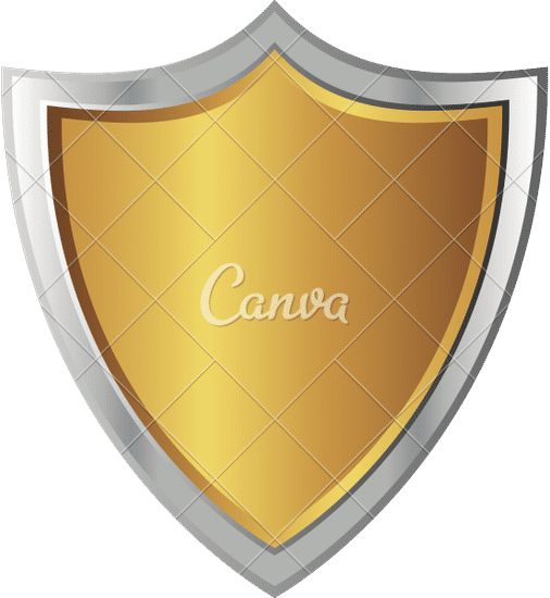 Shield Emblem 素材 Canva可画