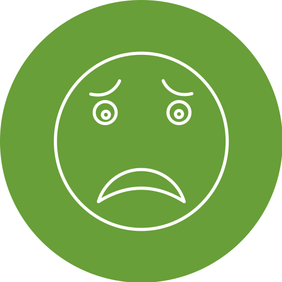 tired emoji icon design