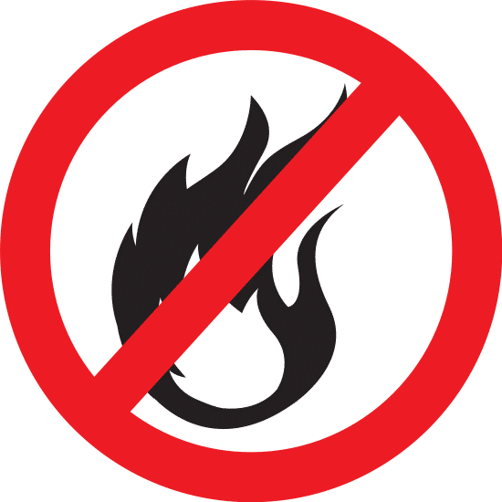 消防禁止符号fire Prohibition Sign素材 Canva可画