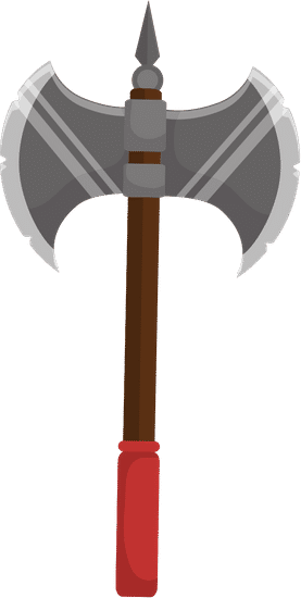 战斧中世纪武器战斧中世纪武器battle Axe Medieval Weapon Battle Axe Medieval Weapon素材 Canva可画