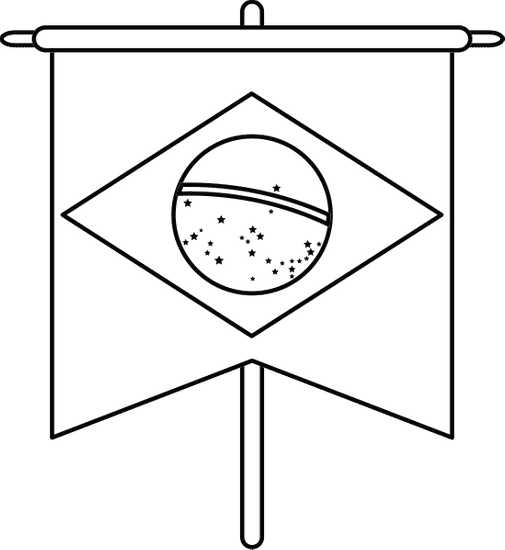 巴西人的三角旗巴西人的三角旗brasilian Pennant Brasilian Pennant素材 Canva可画
