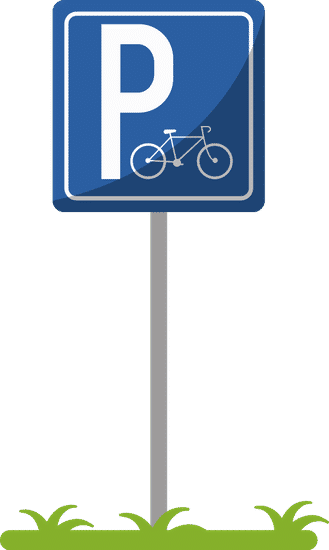 自行车标志自行车标志bicycle Sign Bicycle Sign素材 Canva可画