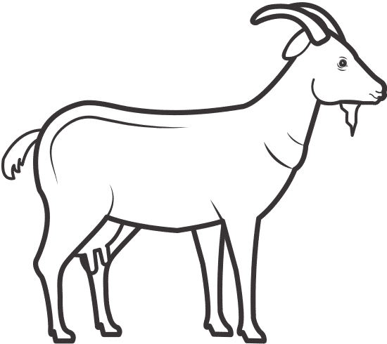 山羊动物农场图标goat Animal Farm Icon素材 Canva可画