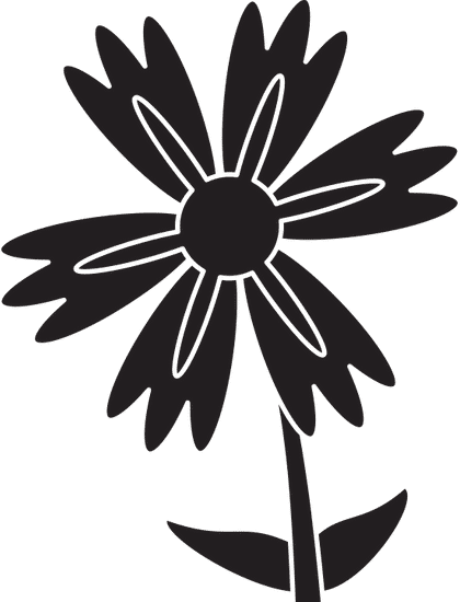 剪影百合花自然剪影百合花自然silhouette Lily Flower Natural Silhouette Lily Flower Natural素材 Canva可画