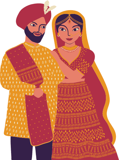 印度新娘创意儿童画图片