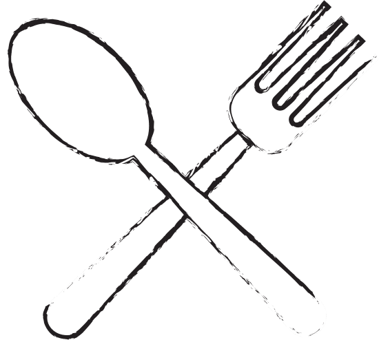 勺子和叉子 spoon and fork