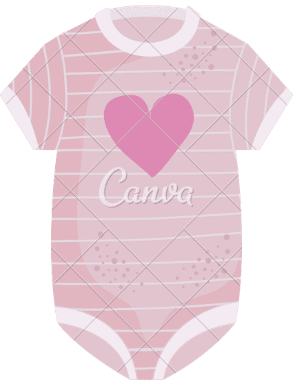 Pink Dress with Heart Icon - 素材 - Canva可画