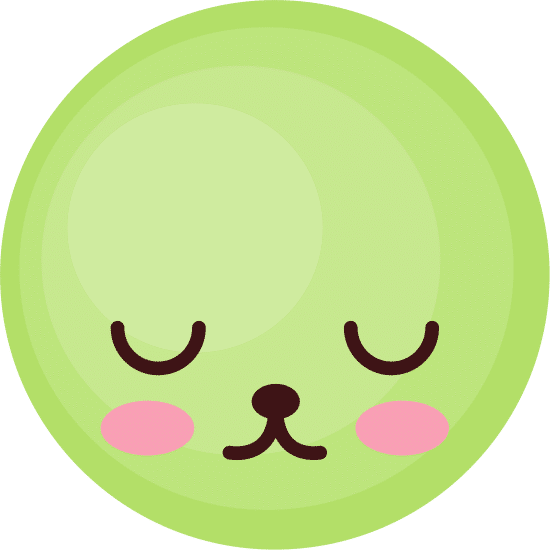 表情符号可爱的圆形图标 face emoticon cute circle icon