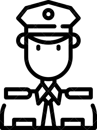 policeman icon - 素材 - canva可畫