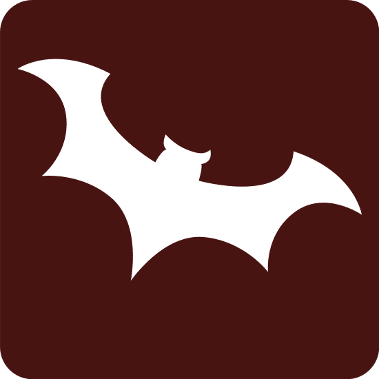 蝙蝠徽章蝙蝠徽章bat Badge Bat Badge素材 Canva可画