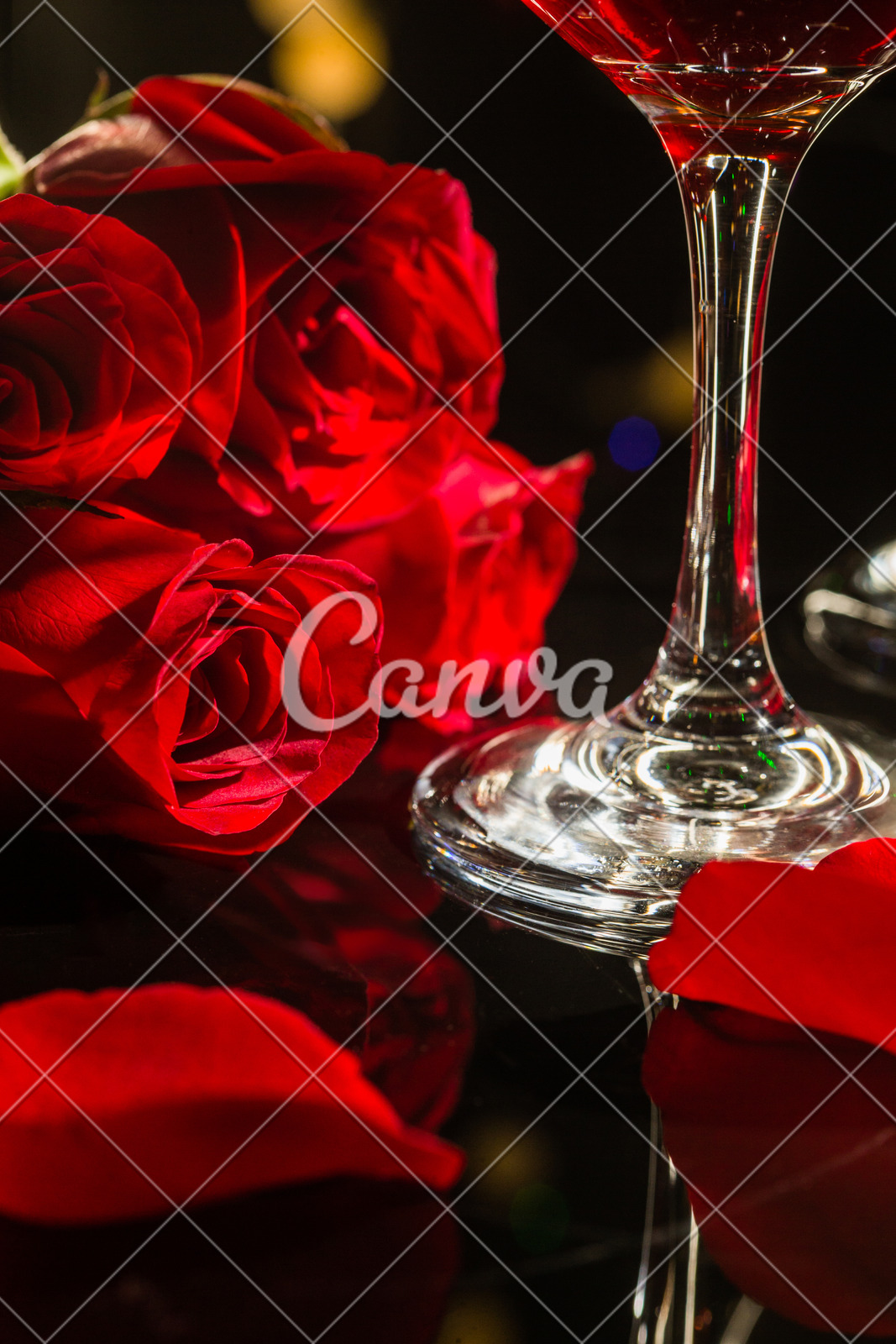 红色创意红酒鲜花饮料火焰情人节抠图玫瑰花透明图片
