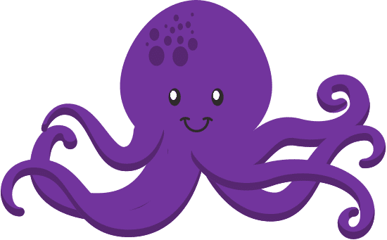 章鱼触手隔离图标octopus Tentacles Isolated Icon素材 Canva可画