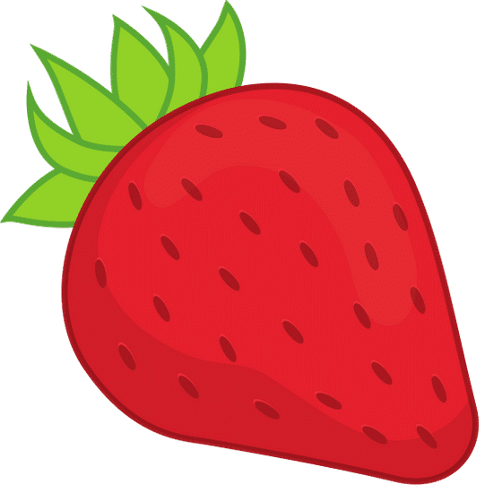 草莓矢量strawberryfruitvector