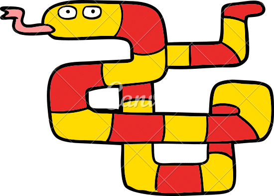 cartoon snake 