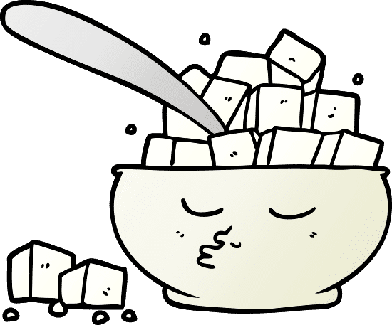 Cartoon Sugar Bowl - 素材- Canva可画