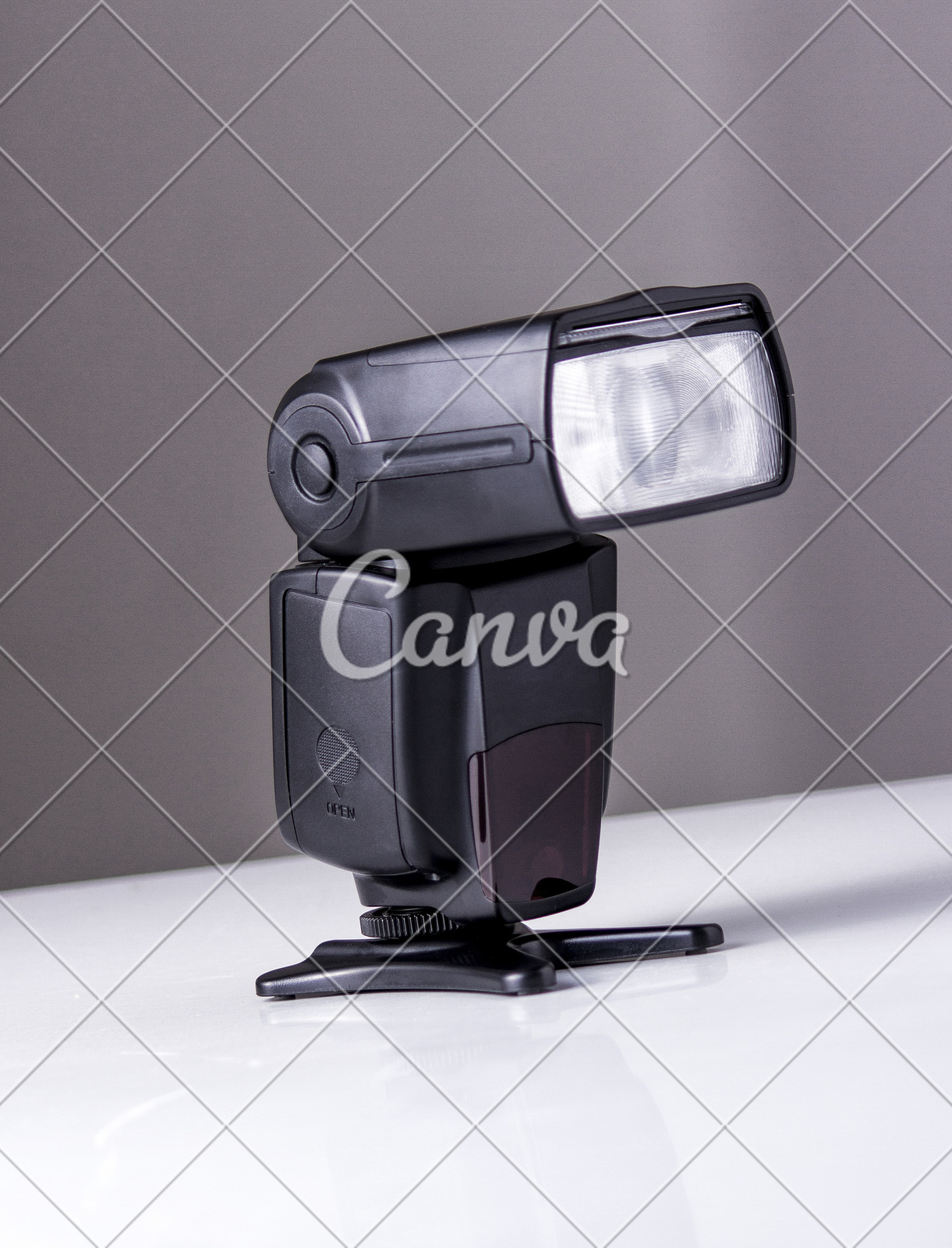 户外相机闪光灯移动式照明设备摄影图片