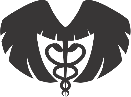 手杖翼医疗保健图标 矢量图形caduceus Wings Medical Health Care Icon Vector Graphic素材 Canva可画