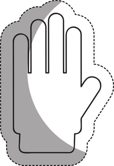 人的手形图标human Hand Icon素材 Canva中国