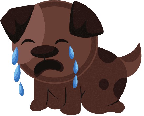 cryingpuppysticker